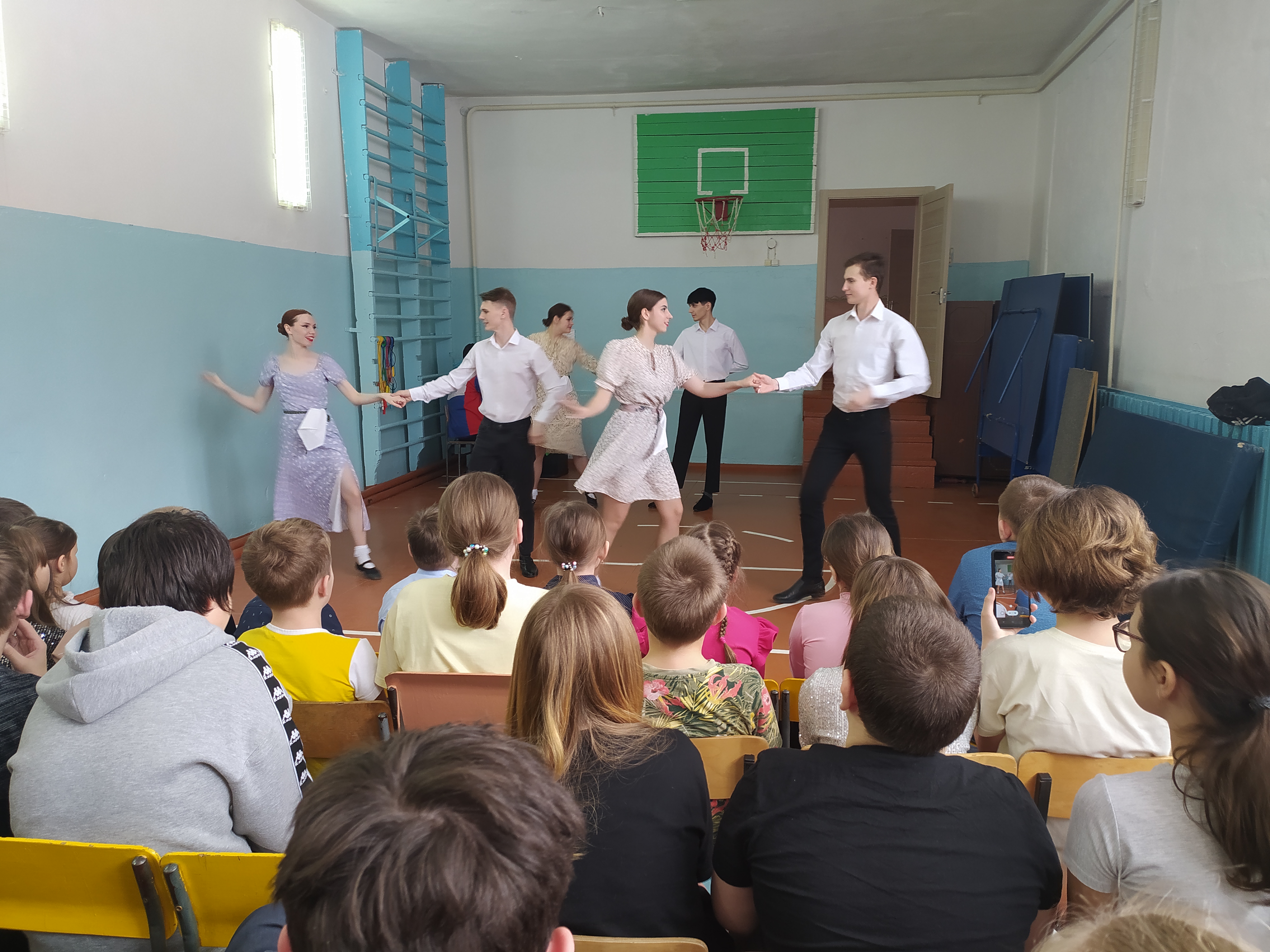 Снежный десант.